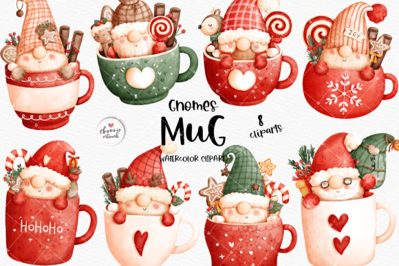 Download Christmas Mug Clipart, Christmas Gnome - Premium Resources