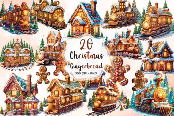 Download Cute Christmas Gingerbread Clipart - Cute Collection